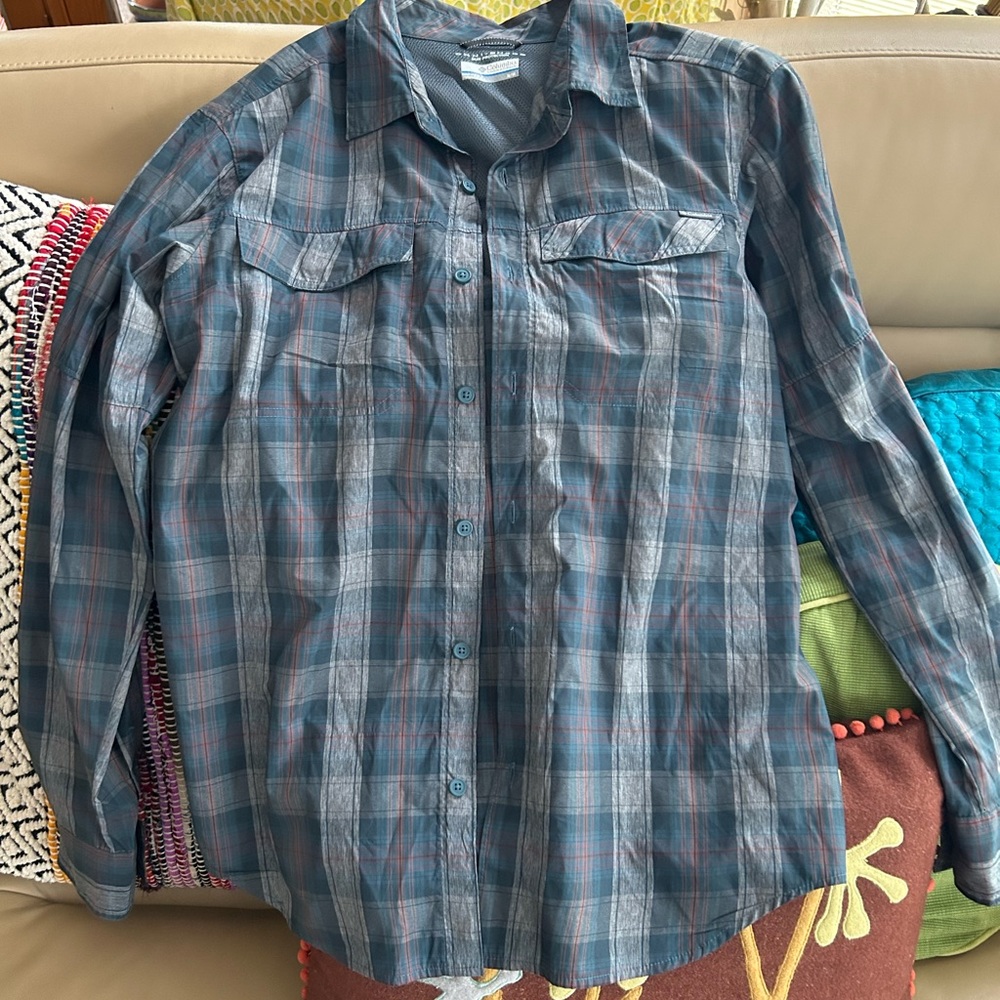 Long Sleeve Button Down Sun Shirt